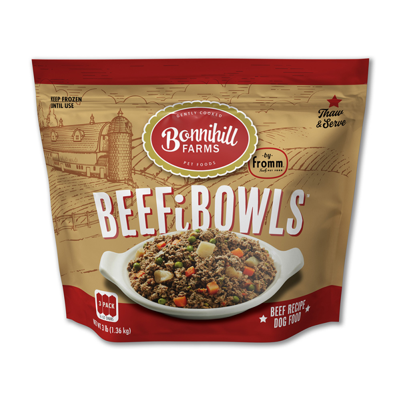 Bonnihill Farms Beefibowls Gently Cooked Dog Food