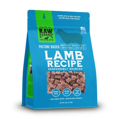 Raw Dynamic Frozen Raw Lamb Formula for Dogs