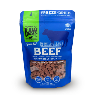 Raw Dynamic Freeze-Dried Raw Beef Formula for Dogs