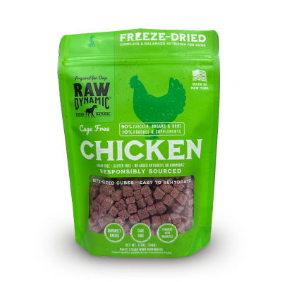 Raw Dynamic Freeze-Dried Raw Chicken Formula for Dogs