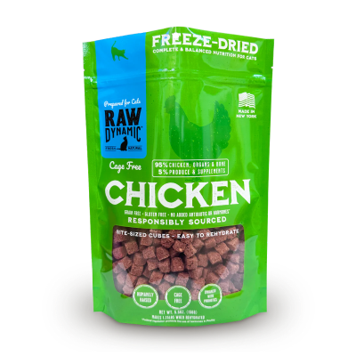 Raw Dynamic Freeze-Dried Raw Chicken Formula for Cats
