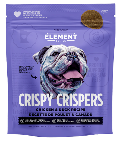 NutriSource Crispy Crispers Chicken & Duck Dog Treats