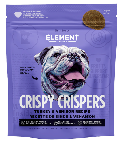 NutriSource Crispy Crispers Turkey & Venison Dog Treats