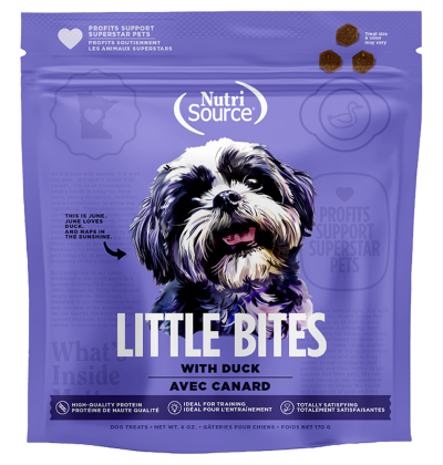 NutriSource Little Bites Duck Dog Treats