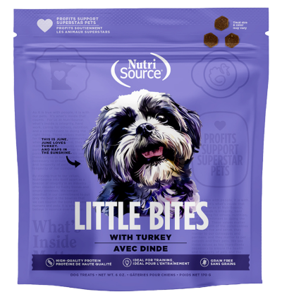 NutriSource Little Bites Grain Free Turkey Dog Treats