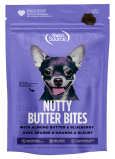 NutriSource Nutty Butter Bites Almond Butter & Blueberry Dog Treats