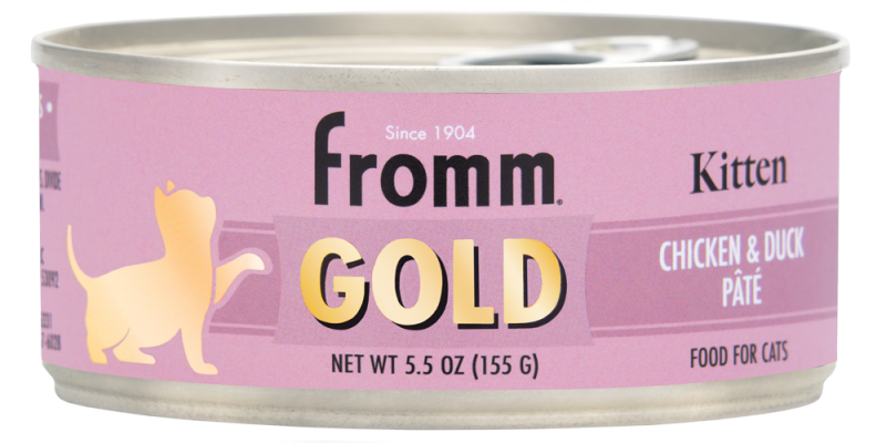 Fromm Kitten Gold Chicken and Duck Pâté for Cats