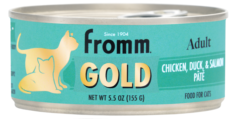 Fromm Adult Gold Chicken, Duck, & Salmon Pâté for Cats