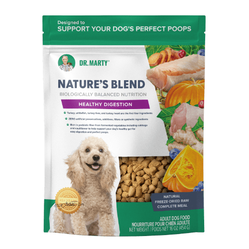 Dr. Marty Nature's Blend Healthy Digestion Premium Freeze-Dried Raw Dog Food