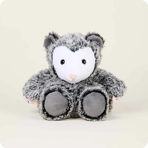 Opossum Warmies Weighted Heated Stuffed Animal