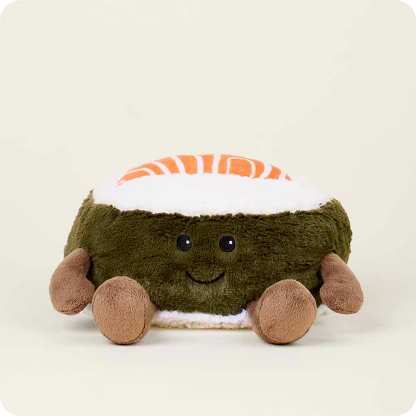 Salmon Sushi Warmies Weighted Heated Plushie