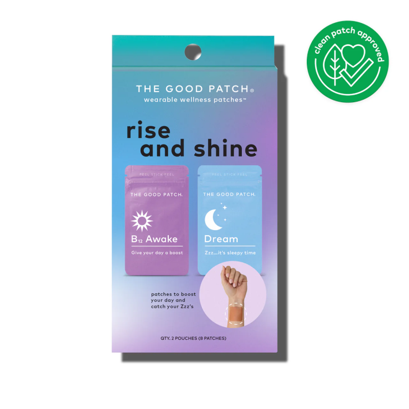The Good Patch Wearable Wellness Patches-Rise and Shine