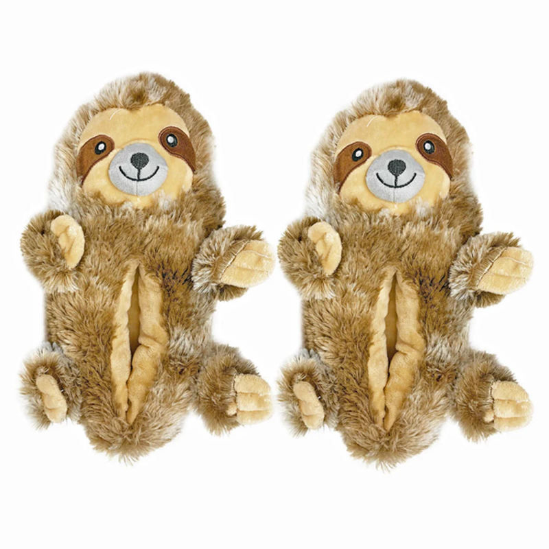 OOOH YEAH! Dusty the Sloth Fuzzy Slippers