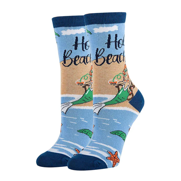 OOOH YEAH! Hola Beaches Socks-Women's