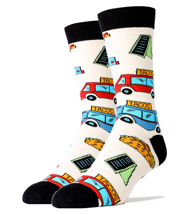OOOH YEAH! Taco Truck Socks-Men's