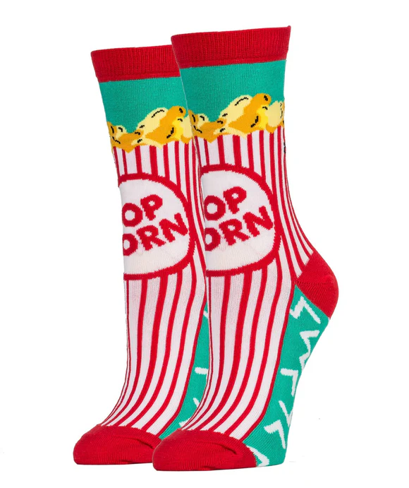 OOOH YEAH! Box O' Popcorn Socks-Women's