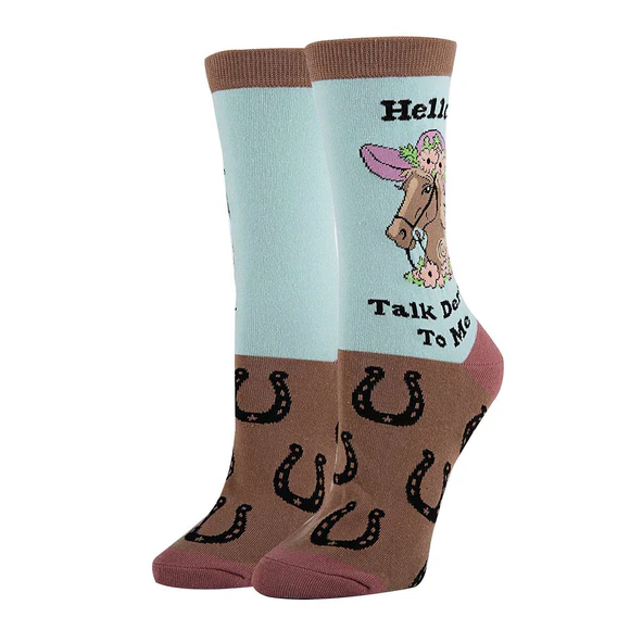 OOOH YEAH! Talk Derby Socks-Women's