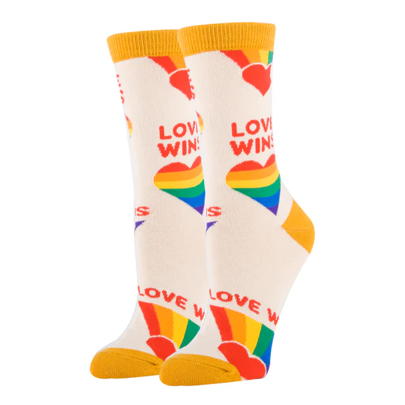 OOOH YEAH! Love Wins Socks-Women's