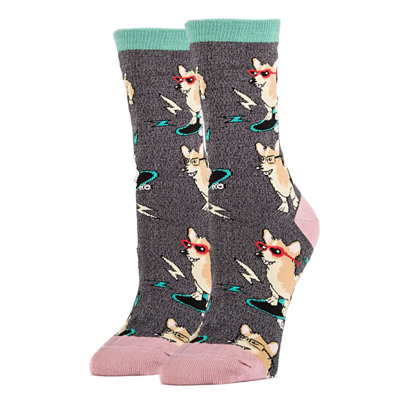 OOOH YEAH! Corgi Boi Socks-Women's
