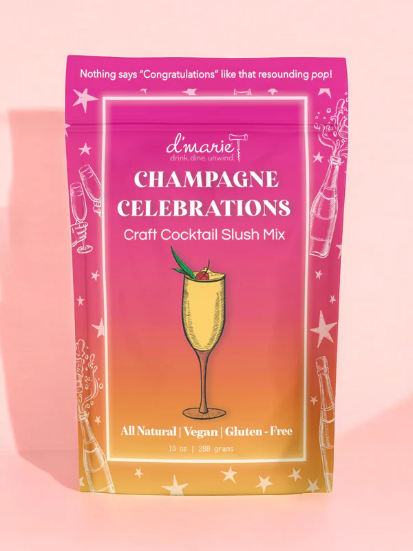 D'Marie Craft Cocktail Slush Mix-Champagne Celebrations