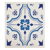 Briarwood Lane Swedish Dish Cloth-Blue and White Ornamental