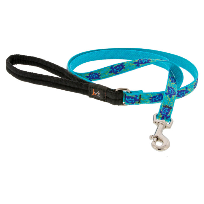 Lupine Pet Original Designs Dog Leash-Turtle Reef