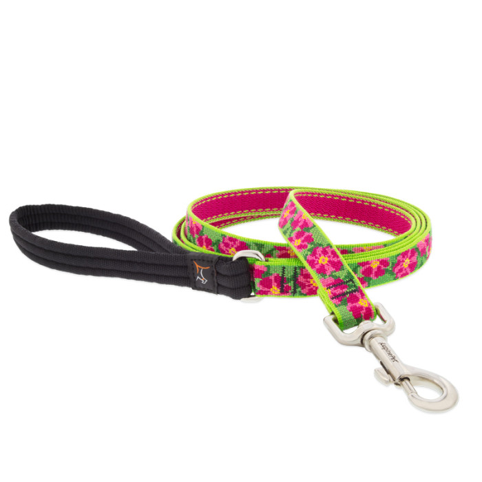 Lupine Pet Original Designs Dog Leash-Petunias
