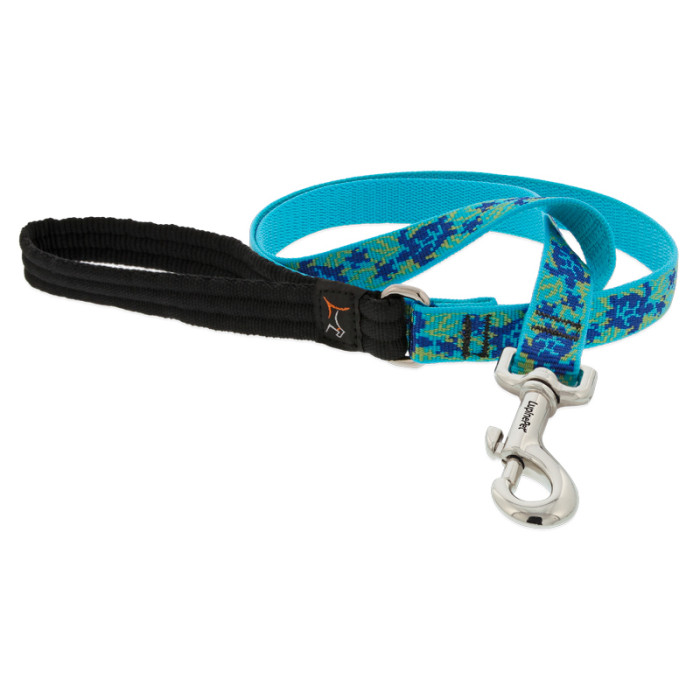 Lupine Pet Original Designs Dog Leash-Turtle Reef