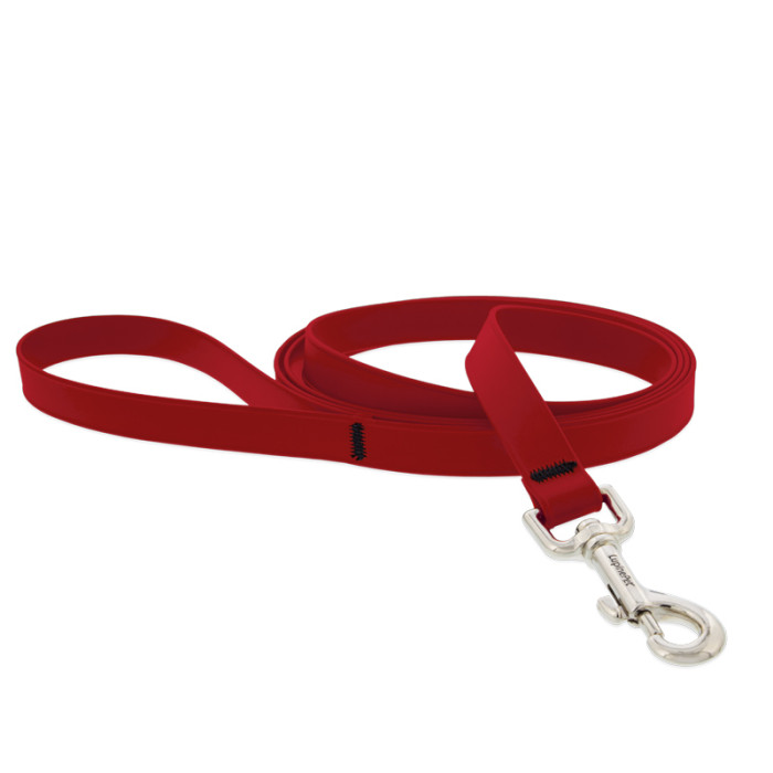 Lupine Pet Splash Waterproof Dog Leash-Brick Red
