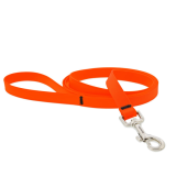 Lupine Pet Splash Waterproof Dog Leash-Neon Orange