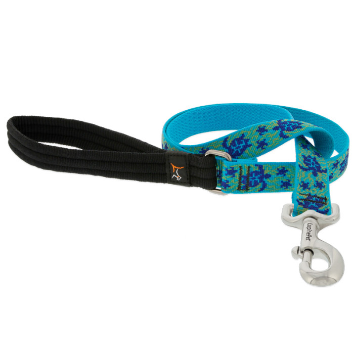 Lupine Pet Original Designs Dog Leash-Turtle Reef