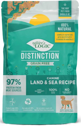 Nature's Logic Distinction™ Grain Free Canine Land & Sea Recipe