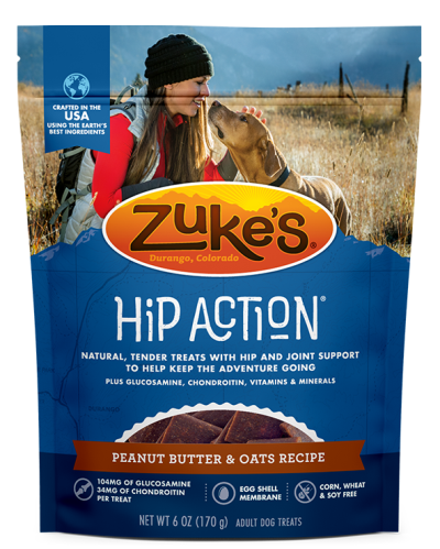 Zuke's® Hip Action® Peanut Butter & Oats Recipe Dog Treats