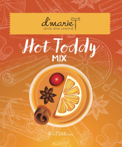 D'Marie Craft Slow Cooker Cocktail Mix-Hot Toddy