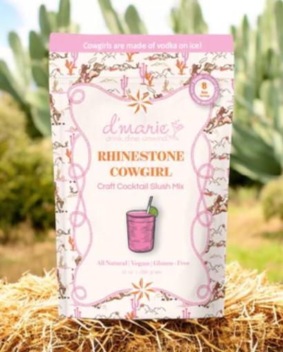 D'Marie Craft Cocktail Slush Mix-Rhinestone Cowgirl