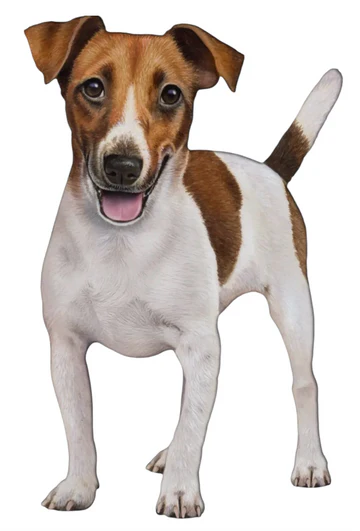 E&S Pet Vinyl Sticker-Jack Russell