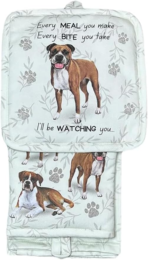 E&S Oven Mitt Set I'll Be Watching You-Boxer