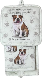 E&S Oven Mitt Set I'll Be Watching You-Bulldog