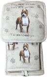 E&S Oven Mitt Set I'll Be Watching You-Pit Bull