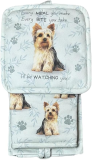 E&S Oven Mitt Set I'll Be Watching You-Yorkie