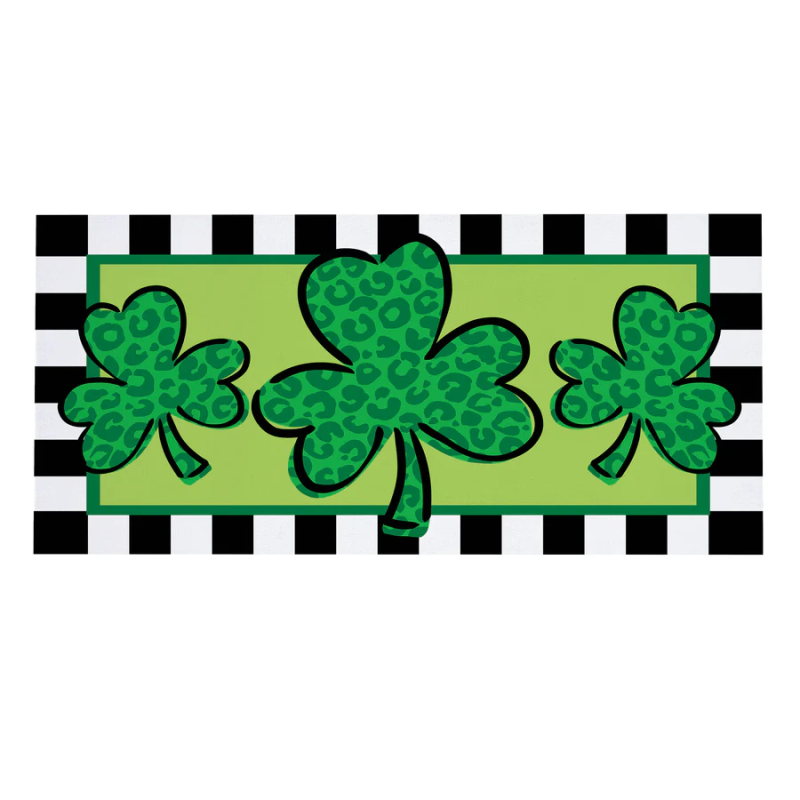 Evergreen Patterned Shamrock Sassafras Switch Mat