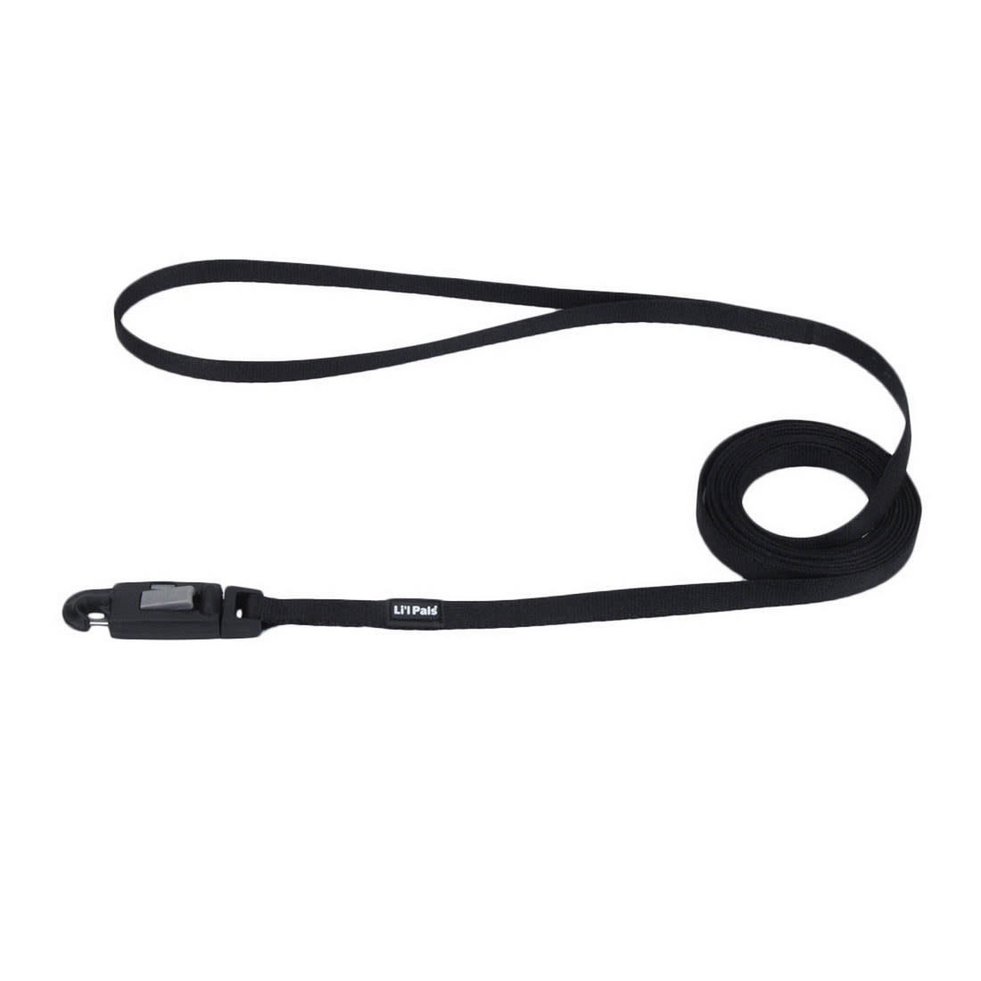 Li'l Pals Dog Leash with E-Z Snap 3/8"-Black