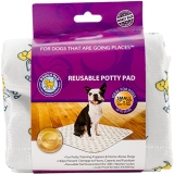 PoochPad Reusable Potty Pad Small-White, Single