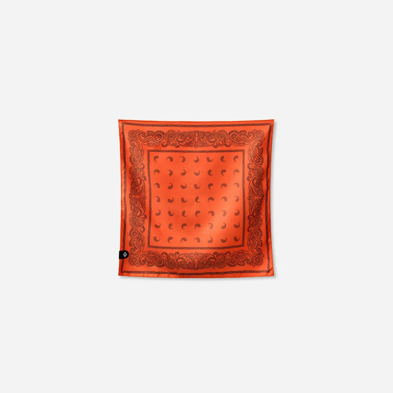 Nomadix Bandana Towel-Paisley Expedition Orange