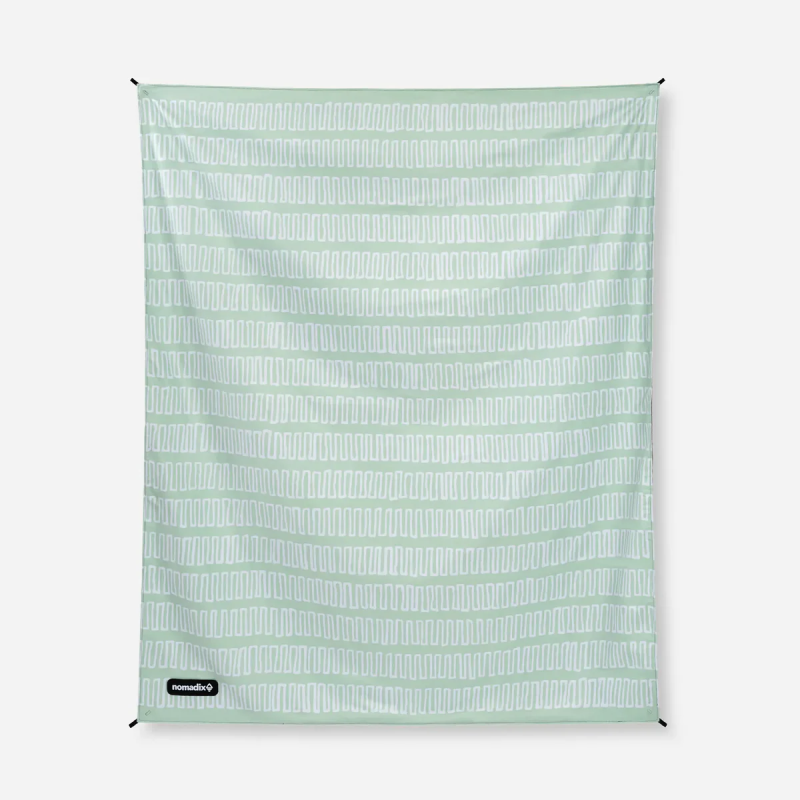 Nomadix Festival Blanket-Switchback Seafoam Green