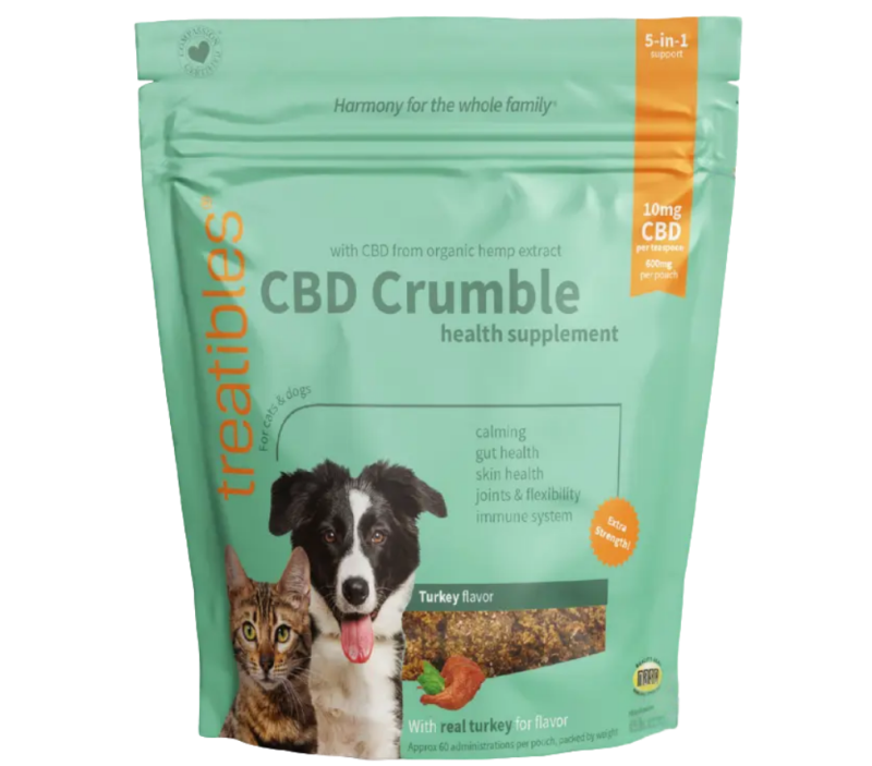 Treatibles Extra Strength Crumble 10mg-Turkey Flavor