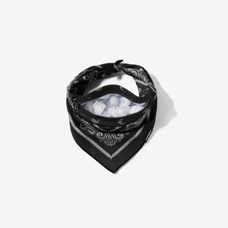 Nomadix Ice Bandana Towel-Paisley Black