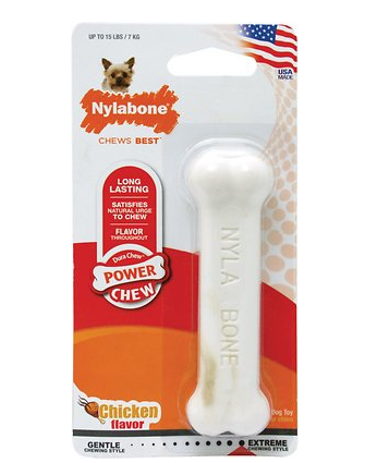 Nylabone Power Chew Chicken Flavored Dog Chew Toy