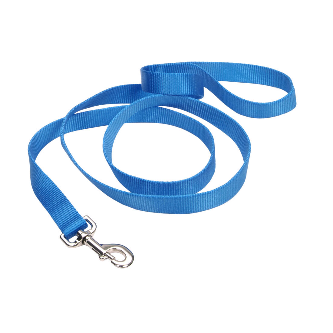 Coastal Single-Ply Dog Leash 5/8"-Blue Lagoon