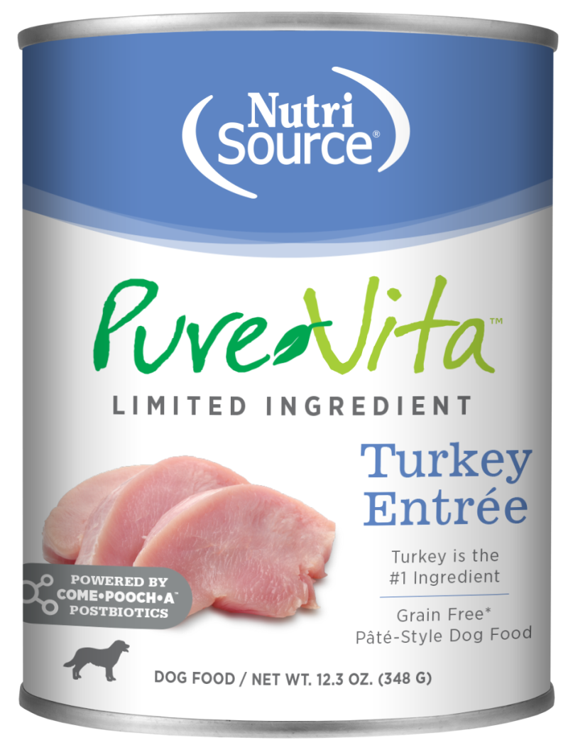 PureVita™ Dog Grain Free Turkey Entrée